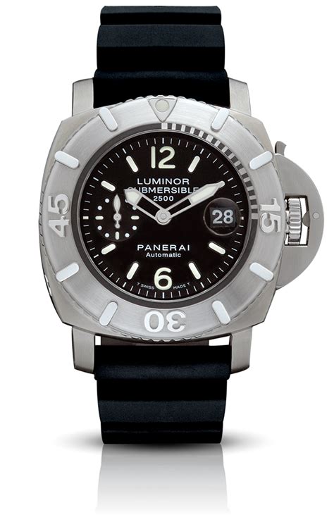 panerai 2500m submersible|panerai submersible models.